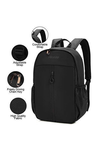 Generic Multifunctional Travel Backpack | Waterproof Large Capacity Gym & School Bag with Laptop Compartment