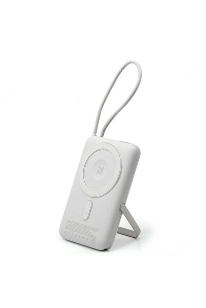 NCC Baterie Externa 10000mAh cu Incarcare Wireless si Cablu Incorporat - (WW-...