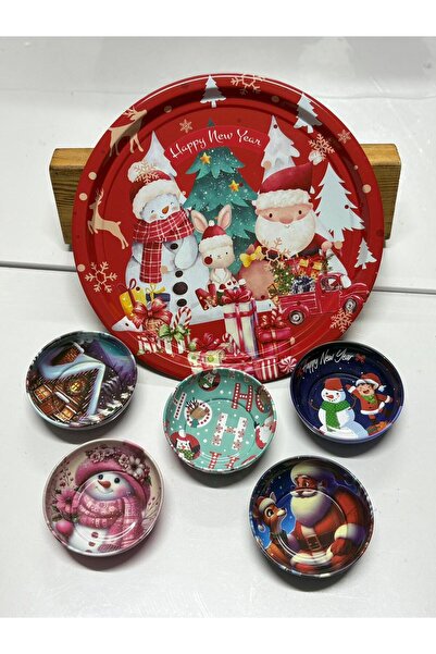 Melkady Aksesuar Melkady 552D - New Year/Christmas Themed Surprise Tray Cooki...