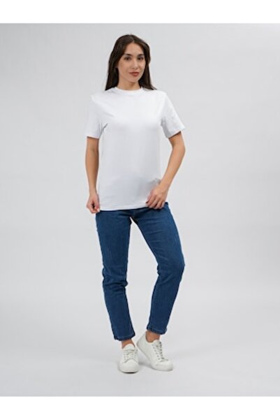 Mod Kids Women's/Unisex T-shirt, XL, White, Cotton, Oversize