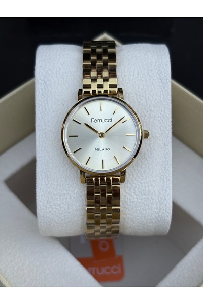 Ferrucci Milano Kadın Kol Saati Su Geçirmez Makine Garantili