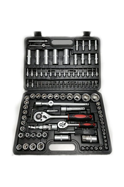 Campion Set chei tubulare profesionale. SEMERAY. Crom-vanadiu. 108 piese