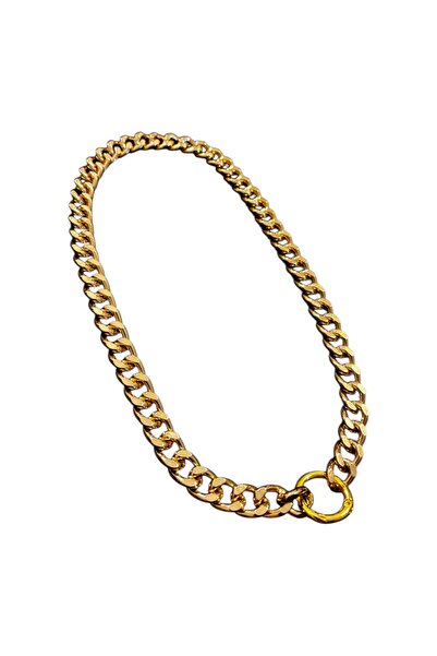 Bobo Pet Orta ve Büyük Irk Köpek Zincir Kolye 10 mm