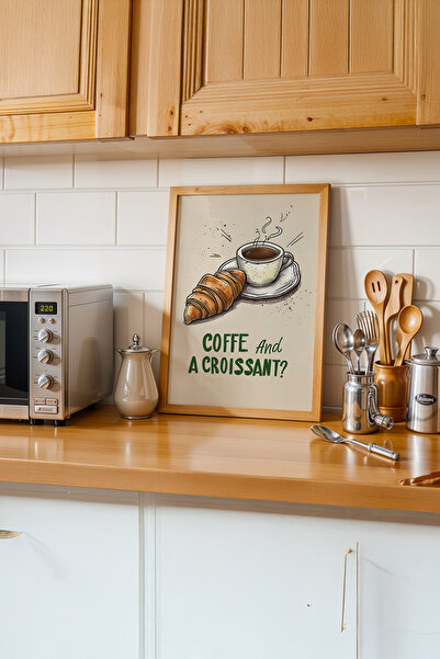 gxe.art Pictură cu cadru din lemn cu tematică Momente delicioase # 30