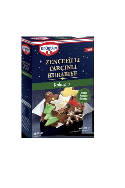 Dr. Oetker Dr.Oetker Zencefilli Tarçınlı Kakaolu Kurabiye Un Glazür Karışımı ...