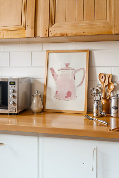 gxe.art Estetica modernă a bucătăriei |   Pictură cu poster cu rama din lemn ...