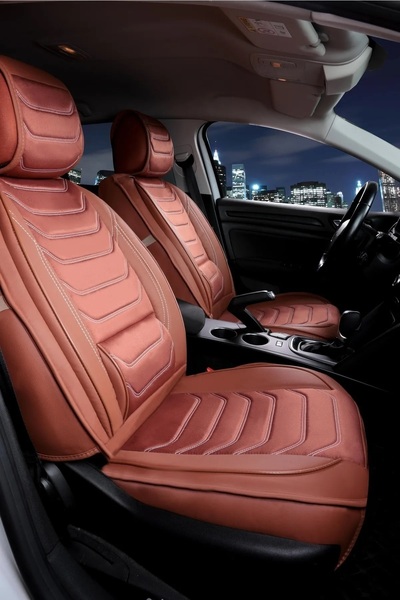 ASYASHOP Fiat Tempra Uyumlu Lüks Deri Oto Koltuk Kılıfı Ön/Arka Set (Asya Ser...