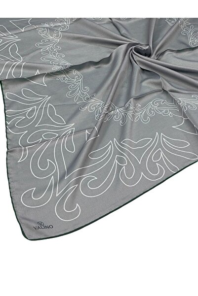 mim eşarp Valino Patterned Chiffon Scarf – 90X90 cm