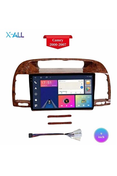 X-All شاشة تويوتا كامري 2000-2007معالج T133 رام 4 ذاكرة 64 كاربلاي تدعم كامير...