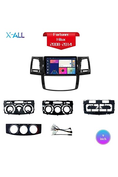 X-All Toyota Fortuner/Holex 2008-2014 screen, T133 processor, 4GB RAM, 64GB s...