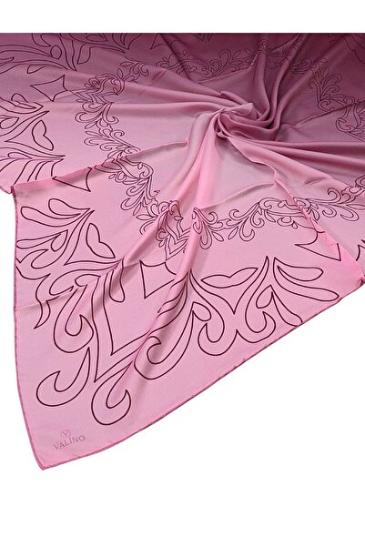mim eşarp Eșarfă din șifon cu model Valino Gradient – 90x90 cm