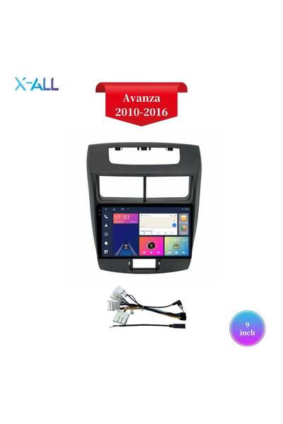 X-All Toyota Raize 2018-2021 screen, TS10 processor, 8GB RAM, 128GB storage, CarPlay support chip