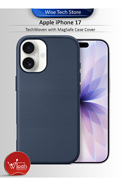 Wtech غطاء حماية لهاتف آيفون 17 5G من آبل (إصدار 2025) بتقنية TechWoven، مزود...