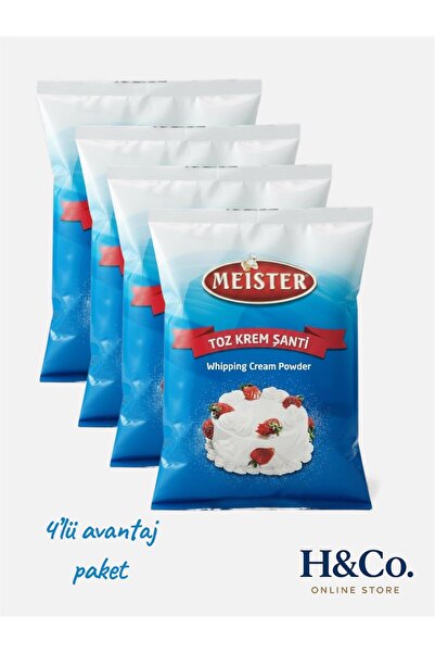 AVANTAJ PAKET 4'LÜ KREM ŞANTİ - KREMA - ŞANTİ - PASTACILIK