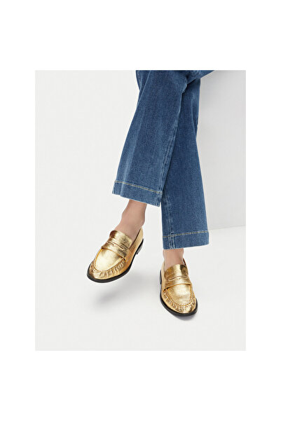 BADURA loafers for women gold