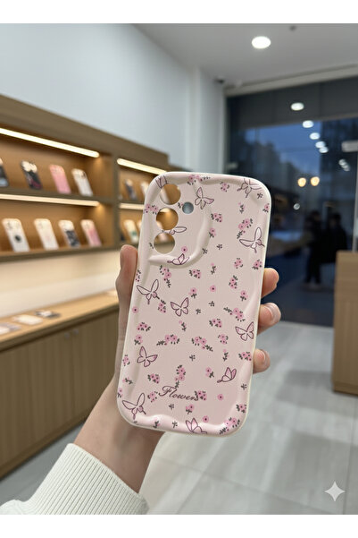 OVADA SAMSUNG GALAXY A35/A55 Uyumlu Kamera Korumalı Flowers Baskılı Darbe Emi...