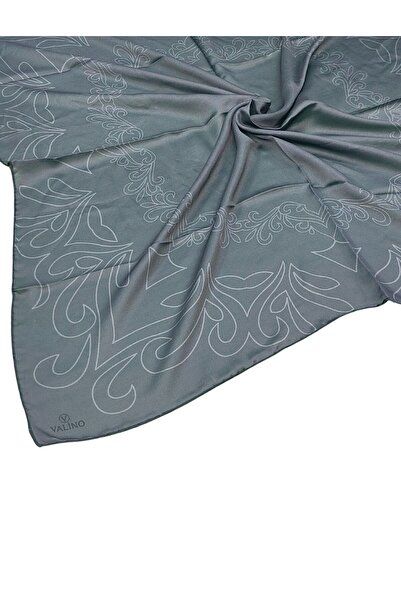 mim eşarp Valino Patterned Chiffon Scarf – 90X90 cm