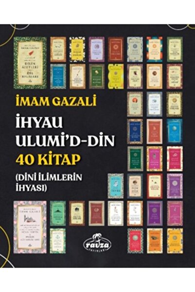 Ravza Yayınları İhyau Ulumid-Din 40 Kitap (Dini İlimlerin İhyası)