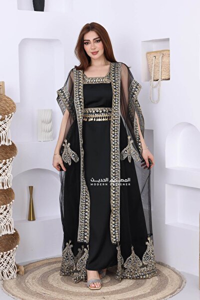 modern designer جلابية فخمة