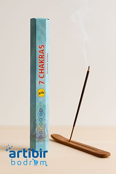 artıbir bodrum Çubuk Tütsü 7 Çakra 20 Adet Çubuk 1 Paket