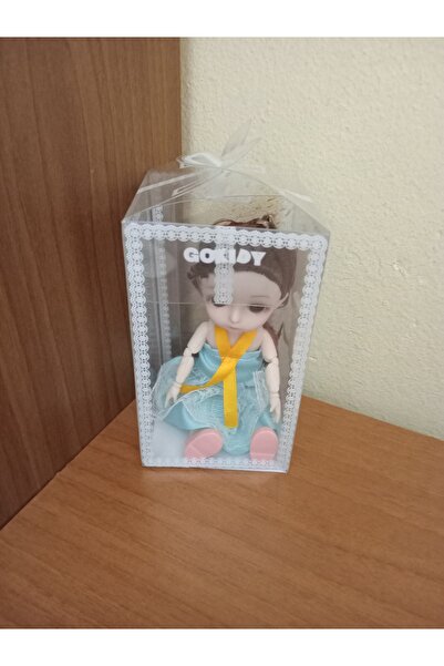 Müjde Tuhafiye GoKidy Eklem Bebek 16 Cm Tekli Yeşil Elbiseli