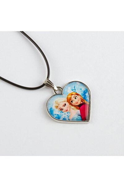 ZERO LAND قلادة على شكل قلب (130049) - أسود