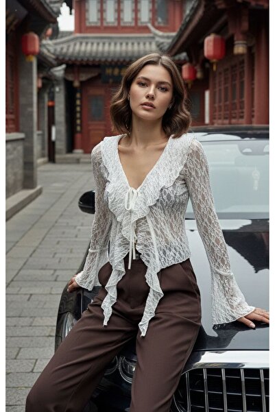 Qvien Secret Stretch Fabric Soft Textured Long Hair Romantic Bady