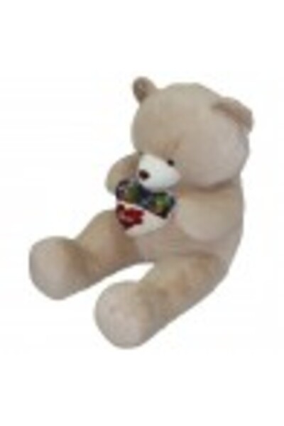 KotaBaby Ursuleț de pluș gigant 160 cm, maro, inimă cu paiete multicolore - K...