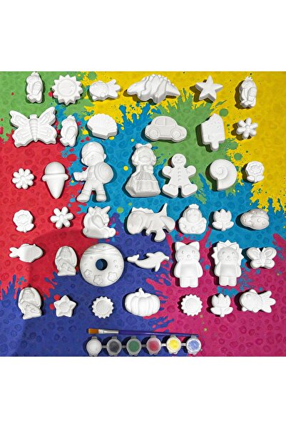 magnocandles 40 parça taş boyama Büyük, orta boy karışık ölçülerde etkinlik,A...