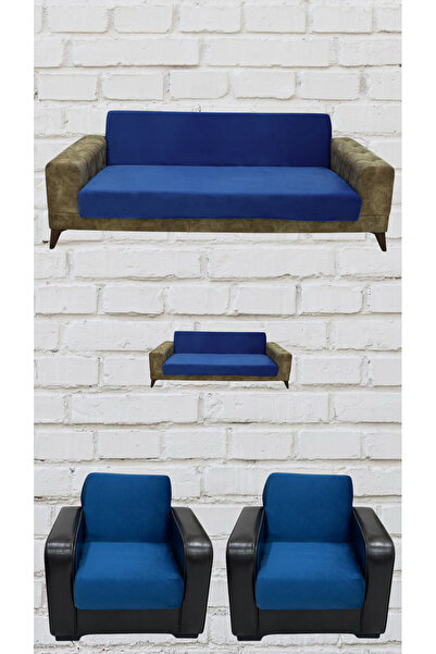 Duru Home Tekstil 3+2+1+1 İtalyan Süet Kolsuz Koltuk Örtüsü ( RENK)