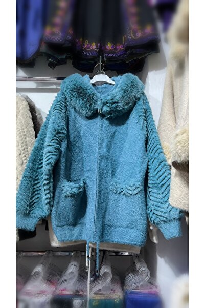 ZTO Women's Italian Angora Coat