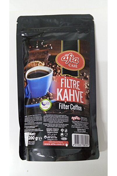 Afia Helal Sertifikalı Filtre Kahve 200G