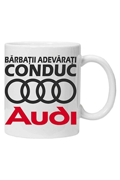 CRD PRINT Cană cu inscripția „Bărbați adevărați conduc Audi”, CRD PRINT, 330 ...