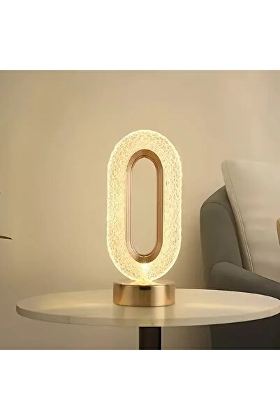 AFN 1 PC Luxury Crystal Oval Table Lamp
