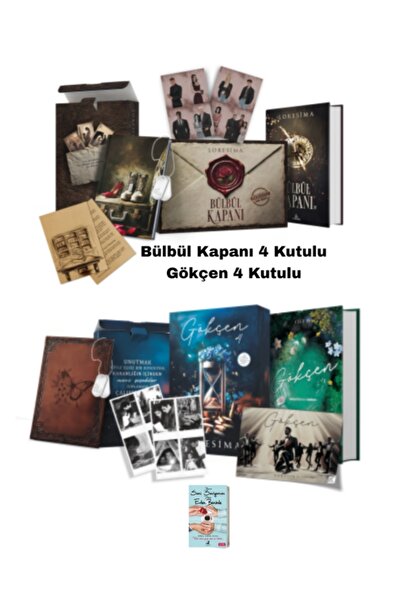 Ephesus Yayınları Bülbül Kapanı 4 Kutulu ve Gökçen 4 Kutulu Loresima 2 Kitap ...