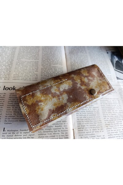 Mahfuz Crazy Real Leather Fully Handmade Pen Holder Pen Case for Your Special...