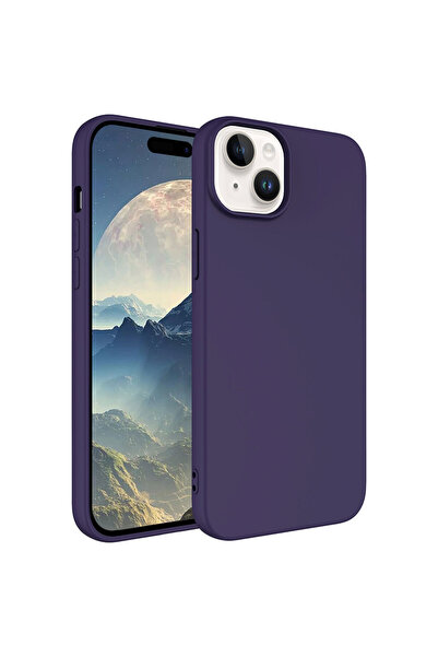 Netzy حافظة متوافقة مع آيفون 15 من سافا إل إس آر - بنفسجي غامق