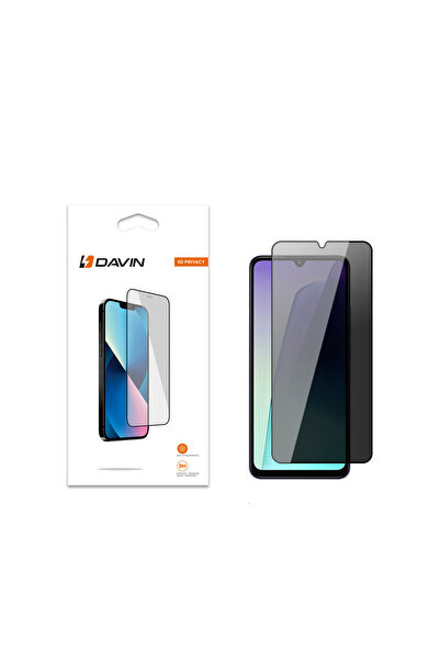 sickossi واقي شاشة ريدمي 14C 4G دافين 5D للخصوصية - أسود