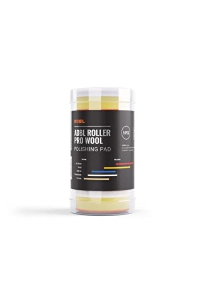 ADBL Set de 5 bureți abrazivi de lustruit din lână pentru șlefuitorul orbital Roller Pro Wool DA30