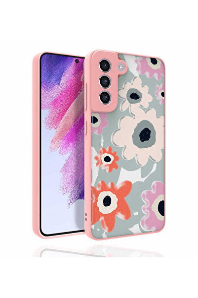 Netzy حافظة سافا نورا اللامعة المتوافقة مع هاتف جالاكسي S21 FE مع حماية للكام...