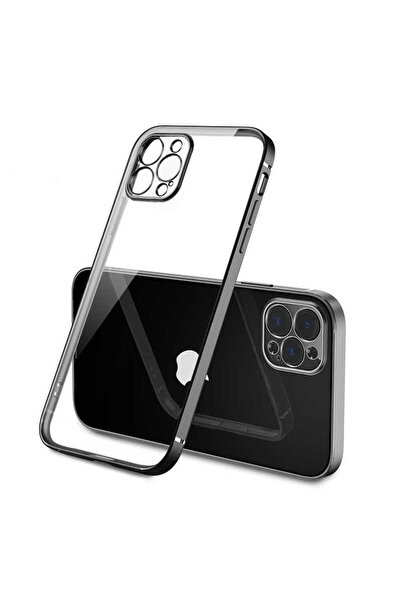 Netzy حافظة SAFA Gbox متوافقة مع هاتف iPhone 12 Pro - أسود