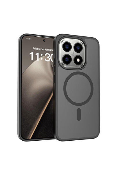 zore 15T Kılıf Sert PC Arka Yüzey Wireless Şarj Özellikli ASMA Flet M-safe Ka...