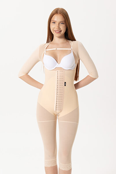 H&A Korse Stage 2 Bbl Sleeve Below Knee Corset Medical Liposuction Tummy Tuck...