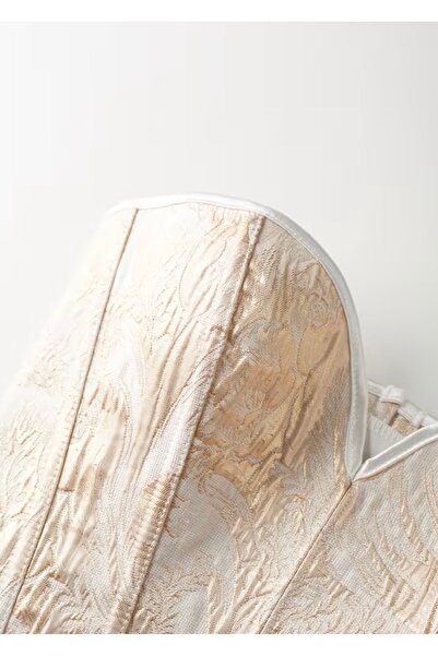 Belle Bellegance Victorian siyah gold korse