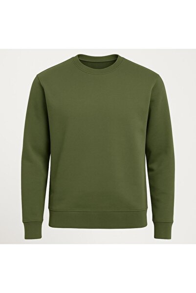 CLASSİCS MEN Basic Crew Neck Relaxed Regular Men's Sweatshirt - 7478