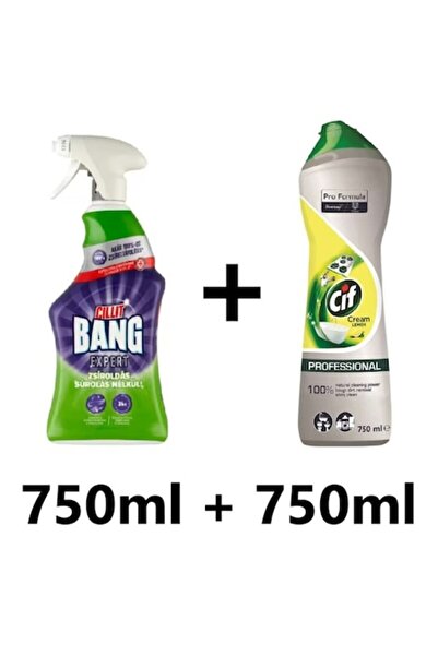 Cillit Bang Cleaning solutions set - Expert degreaser 750 ml + Cif exfoliant ...