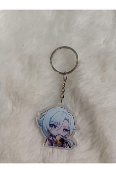 mertfigur Genshin Acrylic Anime Keychain Bag Ornament (4 cm)