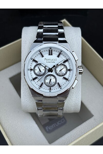 Ferrucci Function Erkek Kol Saati Su Geçirmez Makine Garantili