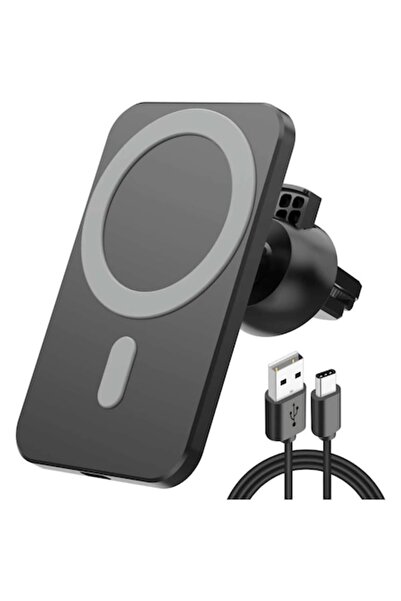 Staryon MagSafe Magnetic Wireless Car Charger 15W Qi Fast Charging, 360° Rota...