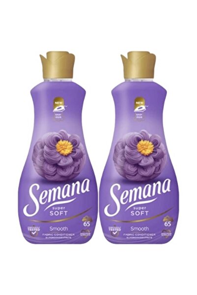 Semana Set 2 x Balsam de rufe super moale 1.3L Smooth - 65 spălări